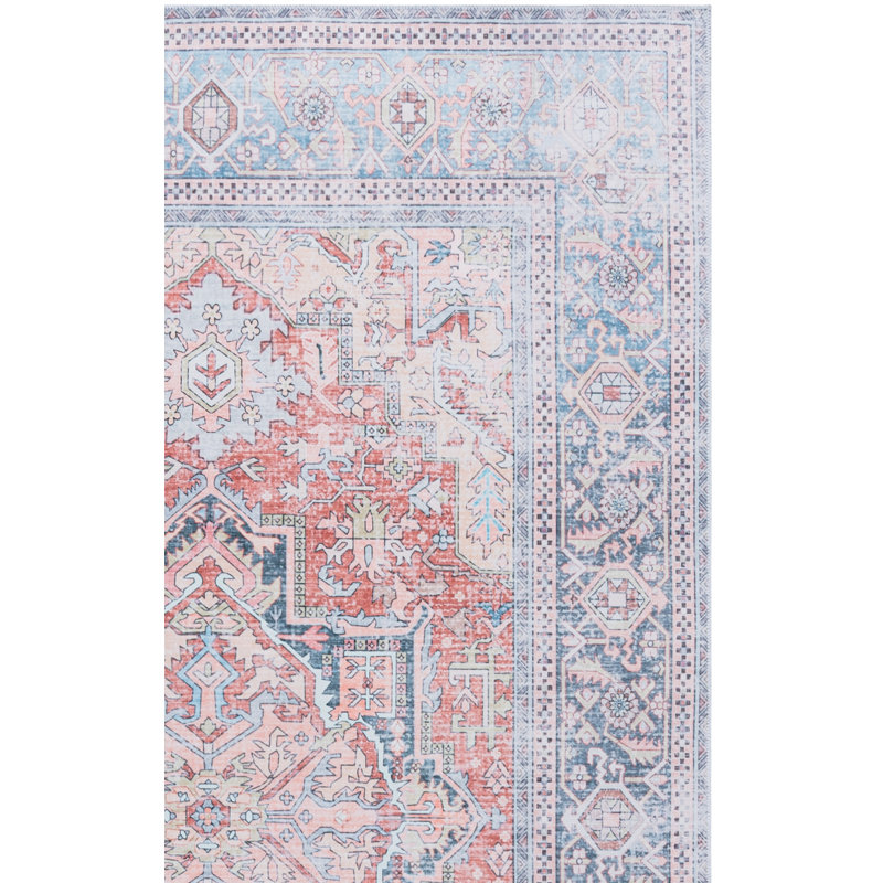 Arizona Performance Machine Washable Oriental Indoor Rug, Rectangle 5' x 8'