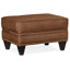 Repose-pieds rectangulaire en cuir véritable de 28,5 po de largeur Reddish-52503475-52503478-52503502