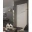 Porte blanche standard en bois massif Planum Flush-53143271
