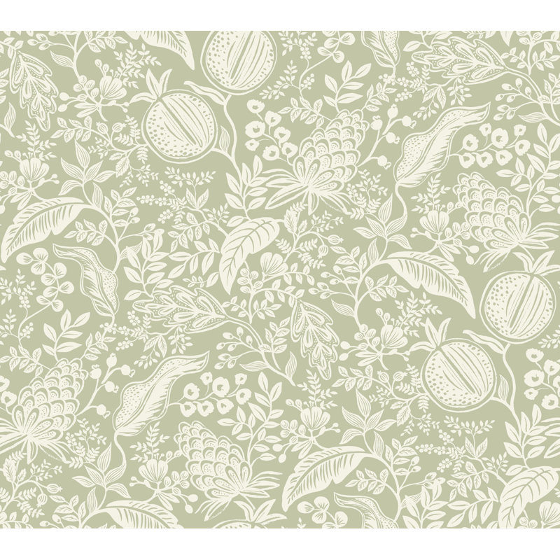 Papier peint auto-adhésif Pomegranate, Vert