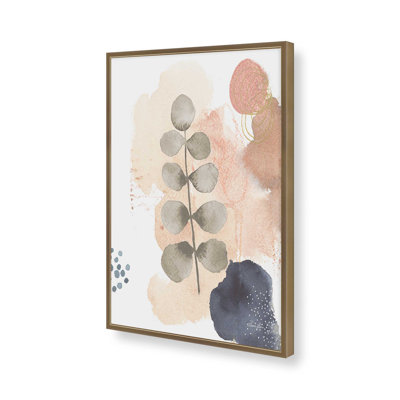 Harmonic Leaves III Print in a  Frame
