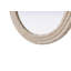 Miroir Dennard ovale cornhusk 42 en lin blanc-108306254