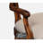 Artisan 19.5'' H Mazo Upholstered Walnut Armchair