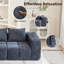 Ensemble de canapé modulaire avec repose-pieds Boneless-1895332592-1892088153