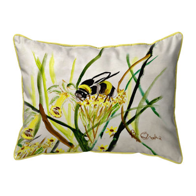 Indoor/Outdoor Rectangular Throw Pillow