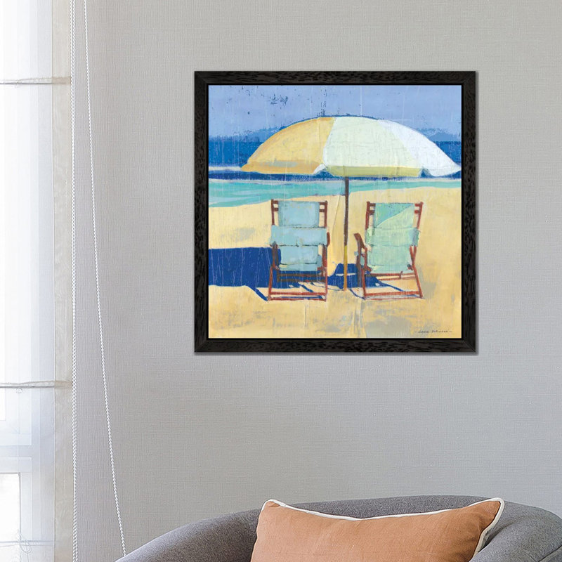 Carol Robinson - Print on Canvas, 66.04 cm H x 66.04 cm W, Black Floater Framed