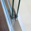 56-60"W X 60"H Double Sliding Tub Shower Door, Aluminium Alloy Frame, 1/4" (6Mm) Thick SGCC Tempered Clear Glass.