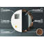Huldar Glass Flat Wall Mirror