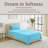 3-Piece Brushed Microfiber Sheet Set - Bedding with Wrinkle and Stain-Resistant Fitted and Flat Sheets Plus Pillowcase by Lavish Home-19700054-19700064