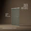 Revel Sliding Shower Door, 70-In H X 44-5/8 - 47-5/8-In W, With 1/4-In Thick Frosted Glass-1417461401-1398113025