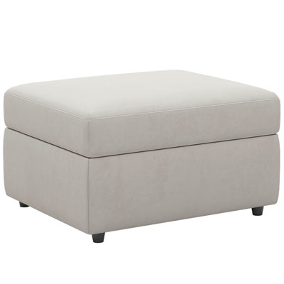 Rafael Storage Ottoman Module For Sofa Set As A Seat And Low Table