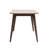 5-Piece Dining Table Set With One Solid Wood Frame Table And 4 Upholstered Chairs For Dining Room-1185772327