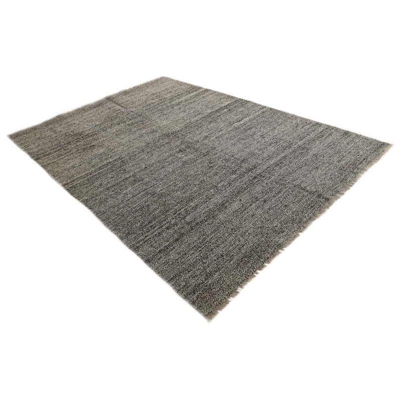 Tapis noir et blanc Orta