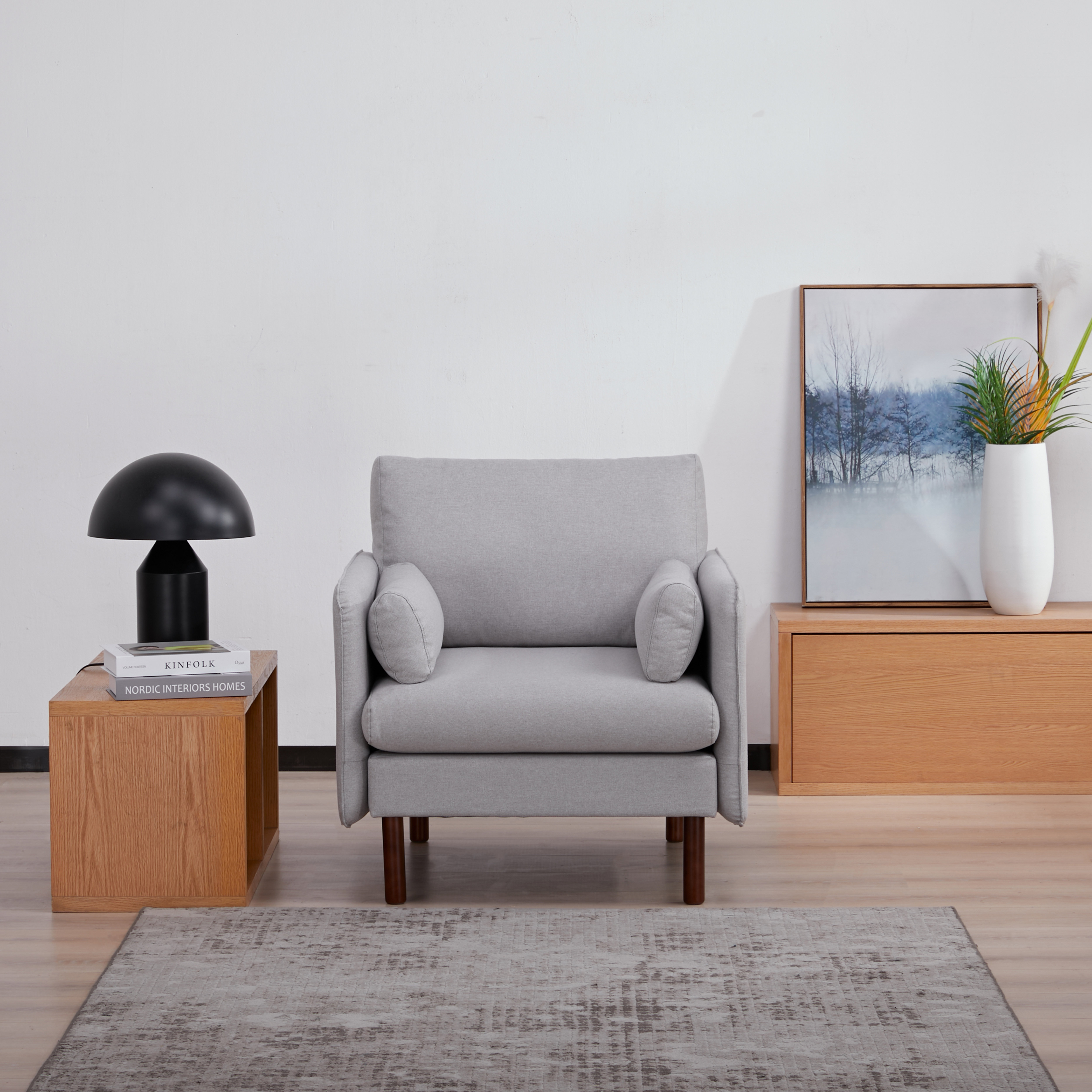 Ebern Designs Reachel Upholstered Armchair - Wayfair Canada