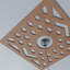 Médaillon de plafond en bois à chevrons percé 32 po x 8 pi 1/4 po x P 8 po-63412026-63412040