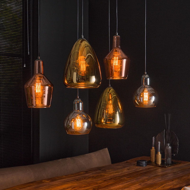 Camishia 6 - Light Glass Cluster Pendant