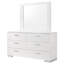 Commode 6 tiroirs avec miroir Dulcey