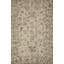 Tapis gris / ciel en laine crocheté à la main Erland-487256068
