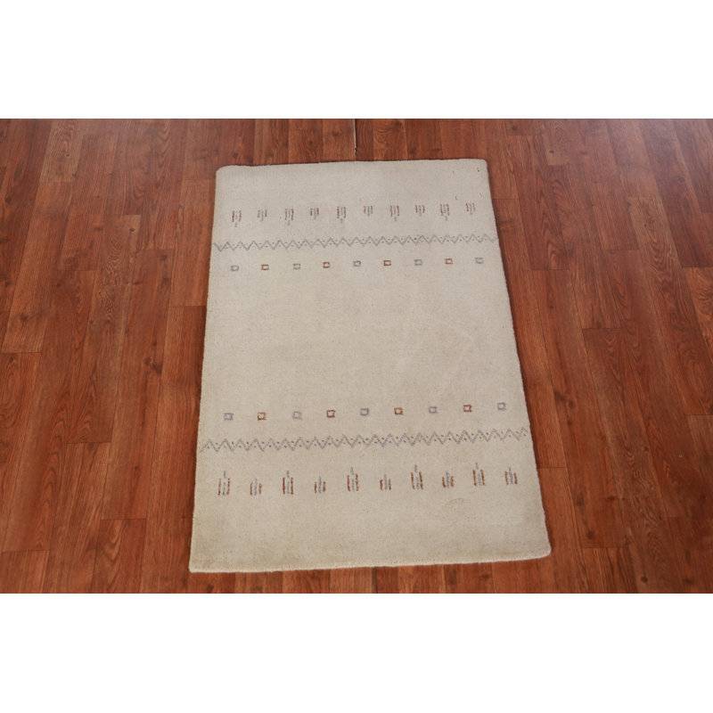 Handmade Gabbeh Indian Accent Rug 2x3
