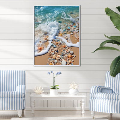 Xhuliana Turquoise Beach Seashell II
