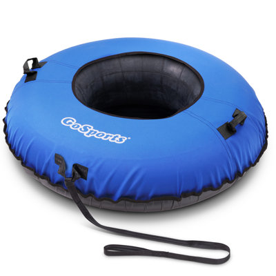 Gosports 44" Heavy Duty Winter Snow Tube With Premium Canvas Cover - Blue