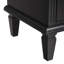 Table de chevet commode 2 tiroirs avec station de charge, table de bout Farmhouse avec ports et prises USB, table d'appoint cannelée avec pieds en bois massif-1538398622