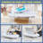 Compact Extra Wide Ironing Board - Space-Saving, Durable Alloy Steel, Perfect For Small Spaces And Travel