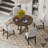 Abbra Round 58'' L Dining Set-920551630