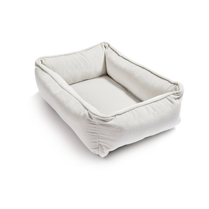 Polyester Dog Sofa, Oyster, Small (26" W x 12" D x 7" H)
