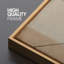 Minimalist Elegance, abstrait noir et beige, reproduction sur toile-98042328-111375420