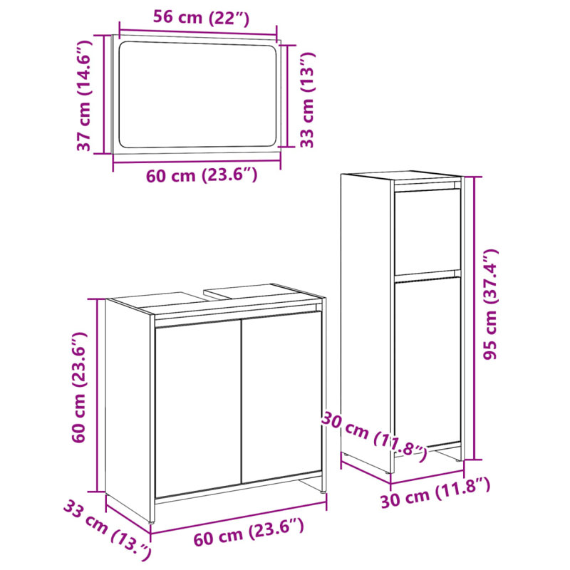 Sephira Bathroom Furniture Suite