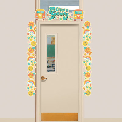 Fun Express Groovy Door Border