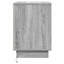 Bedside Cabinet With 2 Pcs 39 X 34.5 X 50 Cm-1400603454