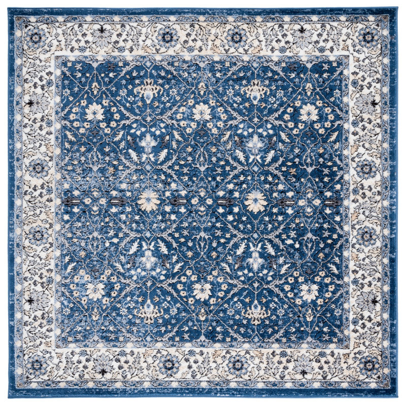 Saltillo 700 Performance Oriental Rug, Square 6'7"