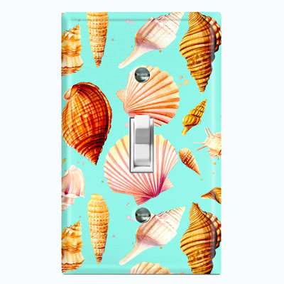 Nautical & Beach 1 - Gang Toggle Light Switch Standard Wall Plate
