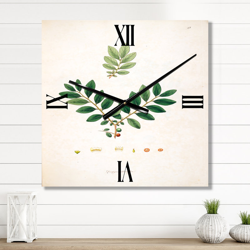 Horloge murale Plant Life, Grand
