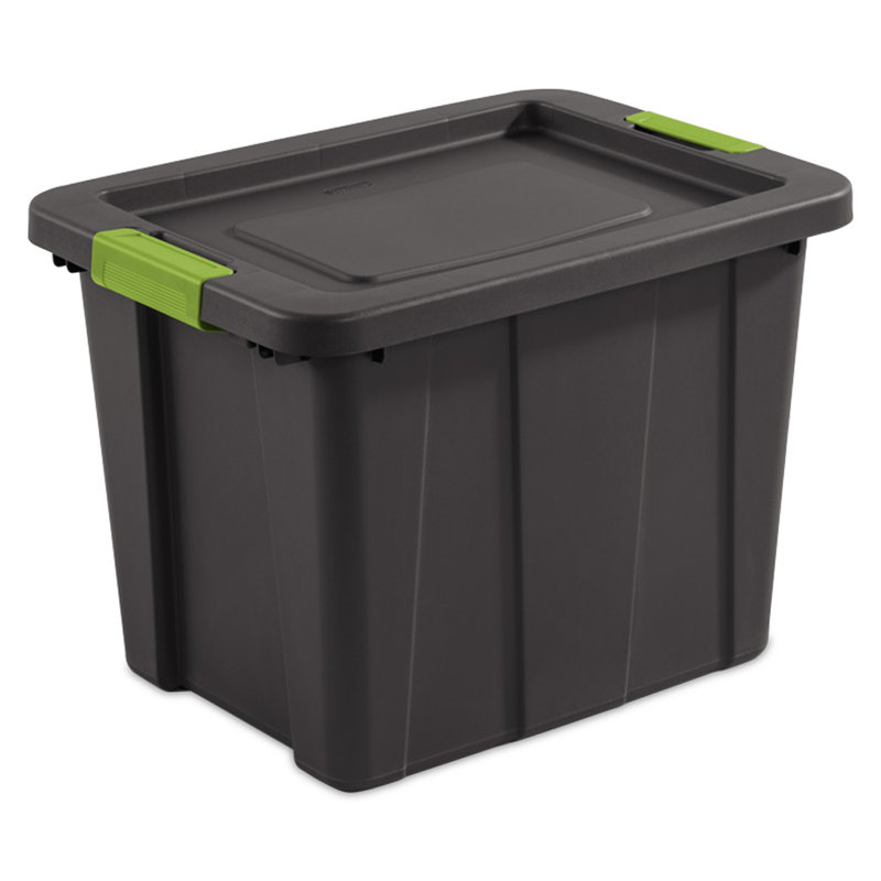 Bac en plastique avec couvercle