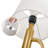 63.5''Modern Industrial Double - Head Height Floor Lamp, Minimalist & Modern Style With LED Bulb, Stable Base, Easy Assembly