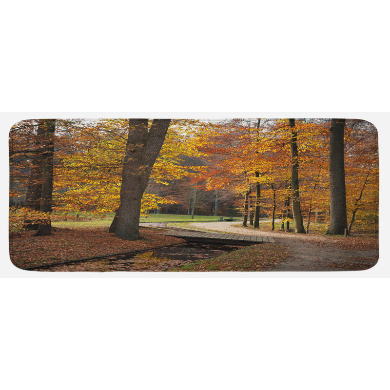 Tapis de cuisine d’automne