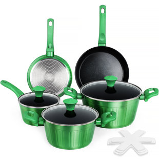 11 - Piece Non-Stick Aluminum Cookware Set