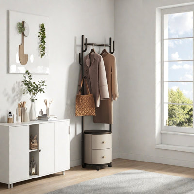 Garde-robe en bois massif durable