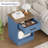 Ignacio 23.6" H Wood Nightstand with Drawer-482238686-479600816