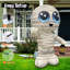 Zombie gonflable d'Halloween 5 pi avec lanterne DEL