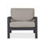 AEGEAN 30" Metal Outdoor Chair With Cushions by Real Flame