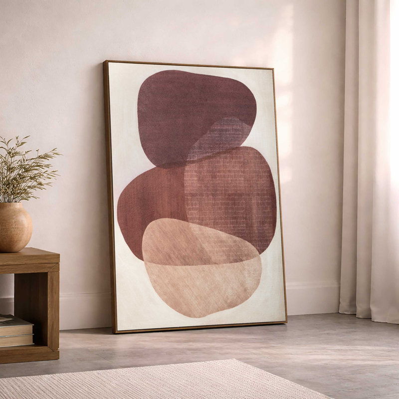 Earthen Strata I, Handed Painted Canvas