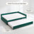 Velvet Upholstered Daybed with Trundle - Modern Diamond Tufted Full Size L-Shaped Sofa Bed for Bedroom & Guest Room-1595010031