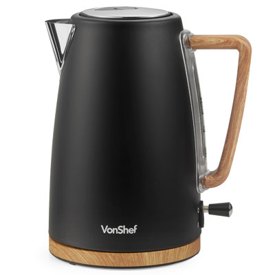 VonShef Metal Electric Tea Kettle