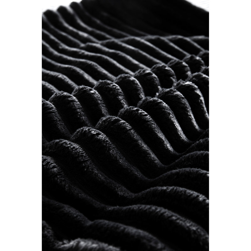 Pratique et élégant noir - décontracté, avec mousse et tissu à ressorts, configuration élégante, de valeur, mise en page