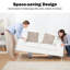 14cm H x 46cm W x 76cm D 454kg Solid Wood Furniture Dolly