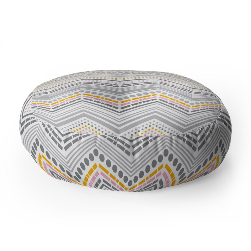 Oreiller de plancher rond napolitain Heather Dutton